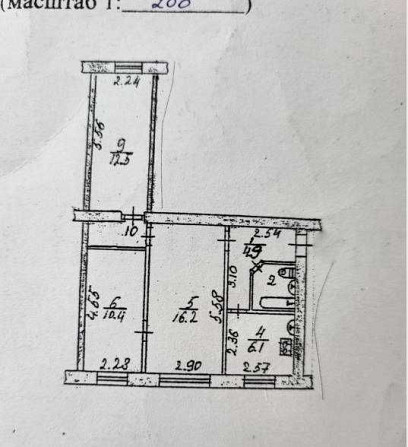 Продам 3-кімнатну квартиру Чернигов - изображение 3