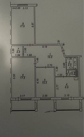 Продам 3х кімнатну квартиру. Вул. Європейська Вишневое - изображение 1