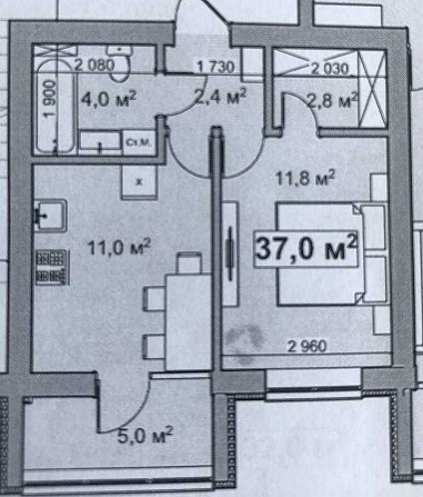 Продаж 1 кімнатної квартири в новобудові. Ціна - 25900$ Ровно - изображение 7