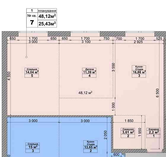 Продаж 2х кім квартири 49м2 є Газ ЖК Sanville Park Святопетрівське (Києво-Свят.р-н)