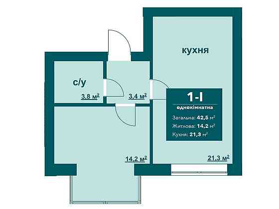 Квартира 1к трансформация в мини 2к Ирпень Ирпень