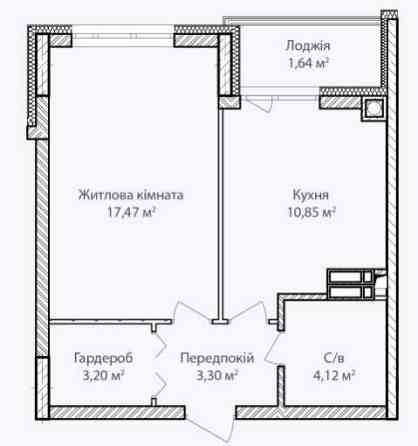 Нова сторінка вашого життя – 1-к квартира в "Синергія Сіті"! Ирпень