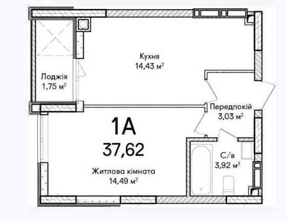 Сучасна 1к квартира у буд. 19 у ЖК Синергія Сіті!ЄОСЕЛЯ під 3% Ірпінь