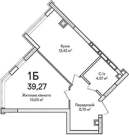 Продається комфортна 1-кімнатна квартира 40.1м². Розстрочка! Ирпень