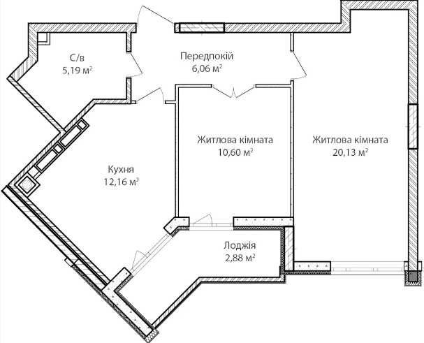 Пропонуємо простору 2-к квартиру в ЖК "Синергія Сіті" в Ірпені! Ірпінь - зображення 8