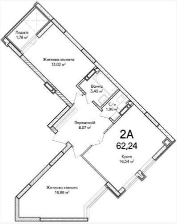 Простора 2-кімнатна квартира 62.24 м² у ЖК "Синергія Сіті"! Ірпінь - зображення 8