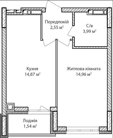 Продається 1-кімнатна Квартира в Затишному ЖК "Синергія Сіті" в Ірпені Ирпень - изображение 7