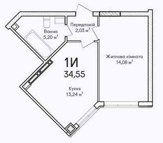 Продаж 1-кімнатної квартири у ЖК "Синергія Сіті", Ірпінь! Ірпінь