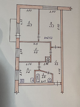 Продам 3-кімнатну квартиру в центрі Старокостянтинів - зображення 2