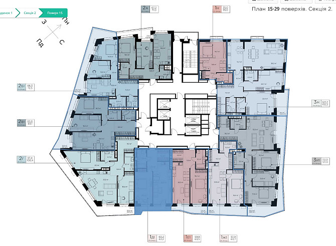 Diadans, 1к квартира 63.2м² в серці Києва (Печерськ) Киев - изображение 2