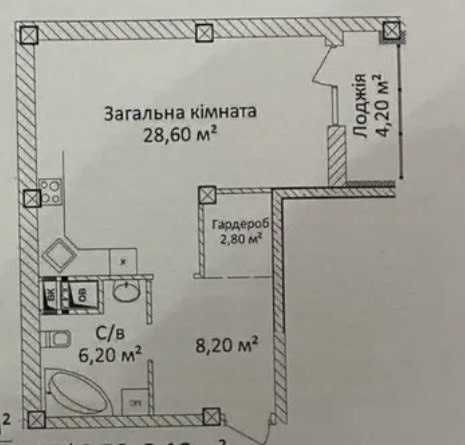 1 комн квартира  в самом сердце Одессы в новом ЖК на Еврейской Одеса - зображення 2