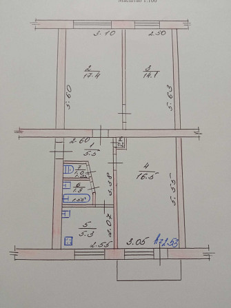 Продам 3-х квартиру Староконстантинов - изображение 1