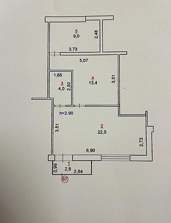 Продається квартира в елітному будинку по вул. Паркова 2/2 Хмельницький - зображення 4