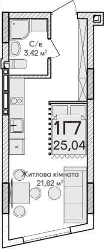 Сімейний затишок в ЖК Синергія Сіті! Можлива розсрочка!Квартира-студія Ирпень - изображение 4
