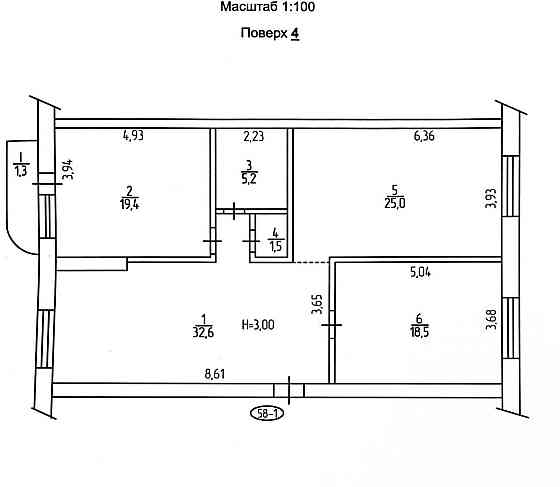 Нова квартира 103,5 м² в ЖК "Петропавлівський" Борщагівська 30А Петропавловская Борщаговка