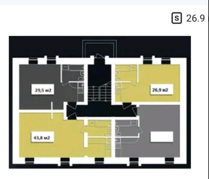 Квартира однокімнатна 27 м2 Винники - зображення 4