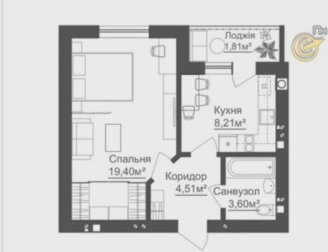 Ваша власна  квартира вже готова. Гостомель - изображение 2