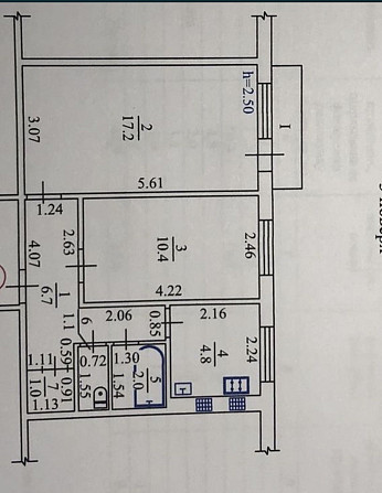 Продам 2 кімнатну квартиру на Молодіжному Kremenchuk - photo 8