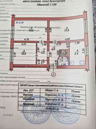 Продаж 3-х кімнатної квартири центр Білогородки Белогородка (Киевская обл.)