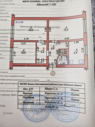 Продаж 3-х кімнатної квартири центр Білогородки Bilohorodka (Kyivska obl.) - photo 1