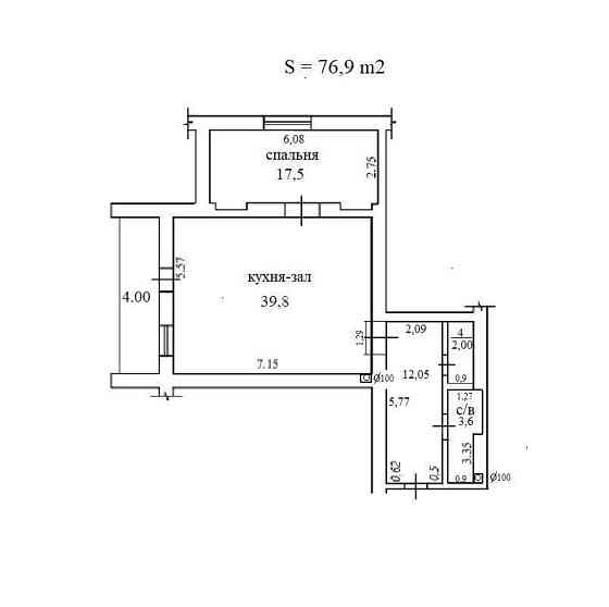 ЖК ЧАЙКА 540 $/m2. Лобановського, 21к4, 77 +12 (кладова) м.кв. Chaiky (Kyivska obl.)