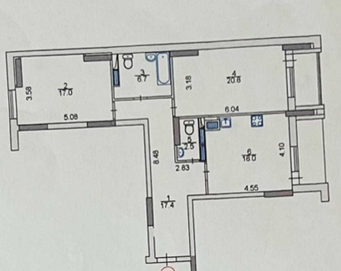 Продам 2-ю квартиру ул. Анны Ахматовой 22 Київ - зображення 2