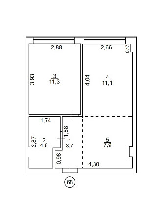 Продаж апартаменту 38,5 кв.м від забудовника в Ужгороді Uzhhorod - photo 6