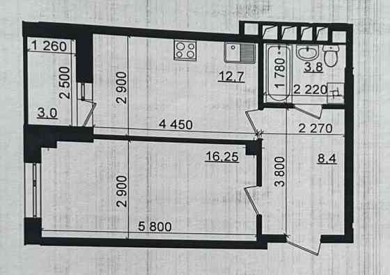 Продам 1 ком квартиру в новострой ЖК Пролисок.L Kharkiv