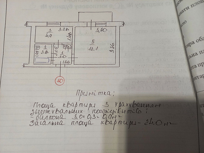 Продам 1к квартиру на с.Новому. Кропивницький - зображення 1