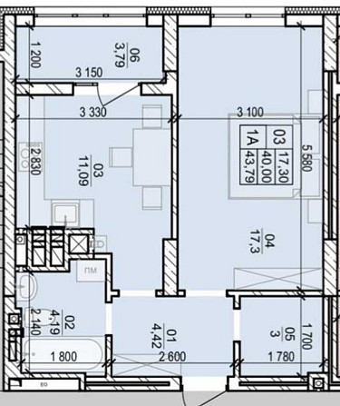 Квартира 44м.Паркомісце. Винники - изображение 3