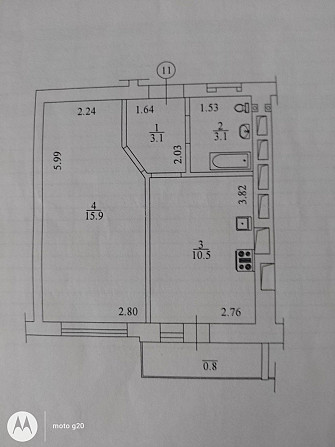 Продам однокімнатру квартиру  в Ірпені Іrpin - photo 1