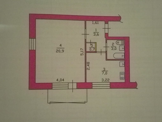 830$ за м. Продам власну 1 кімнатну квартиру бул. Незалежності 8Б . Киев - изображение 2