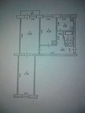 Квартира 3-х комнатная в ЦЕНТРЕ Pavlohrad - photo 8