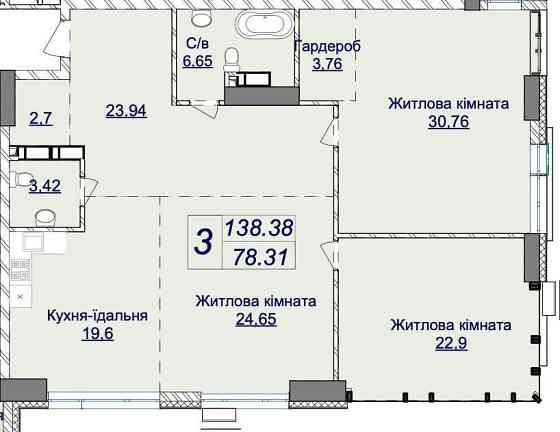 Продажа ЖК Новопечерские Липки 140м2 3-х комн. Київ