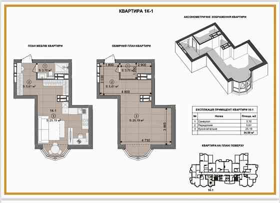 Без% Готова 1к квартира МЕТРО Харківська Вирлиця ПАРК Kyiv