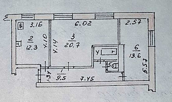 Продается 2-комн.кв. с раздельными комнатами в р-не бул.Центрального Zaporizhzhia - photo 8