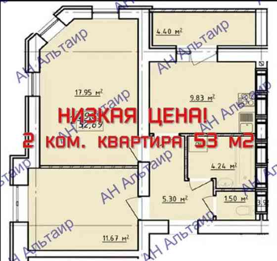 ЧЕРНОВЫЕ! ЖК Левада 2 Продам 2 ком квартиру 53 м2 6/16 ДОМ СДАН F Харків