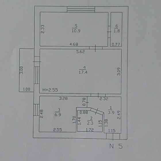 Продам 2 - х комнатную квартиру Radisne (Odeska obl.)