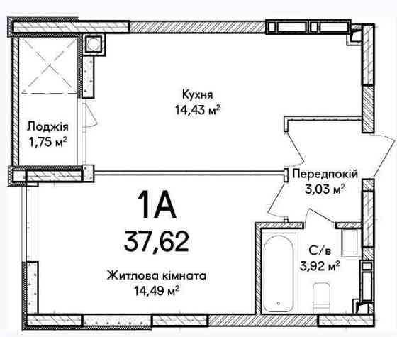 Однокімнатна квартира в ЖК "Синергія Сіті" – сучасне життя! Ирпень