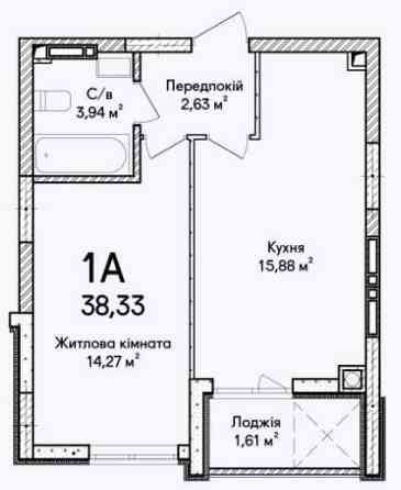 Придбай 1-кімнатну квартиру в сучасному ЖК "Синергія Сіті"! Ірпінь