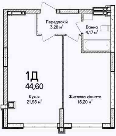 1-кімнатна квартира у ЖК"Синергія Сіті" – ваш шанс на комфортне життя! Іrpin