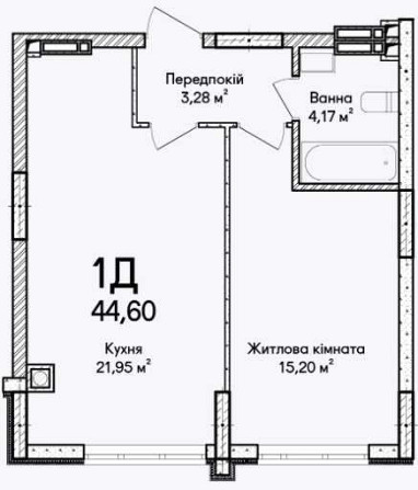 1-кімнатна квартира у ЖК"Синергія Сіті" – ваш шанс на комфортне життя! Ирпень - изображение 2