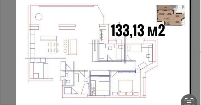 Продам 4-к ЖК Рыбинский+кладовка в подарок Днепр - изображение 2