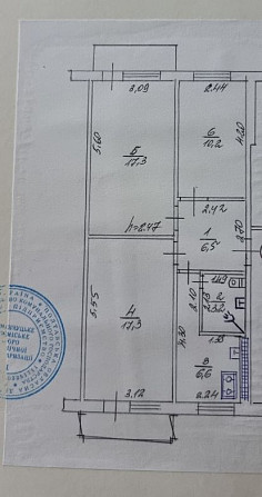 Продам 3- кімн.кв. по пров. Г. Мореуполя ( Г. Бресту), Водоканал Кременчук - зображення 1