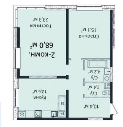 Продажа 2х комнатной квартиры. Вид на море. Аркадия Одеса - зображення 2