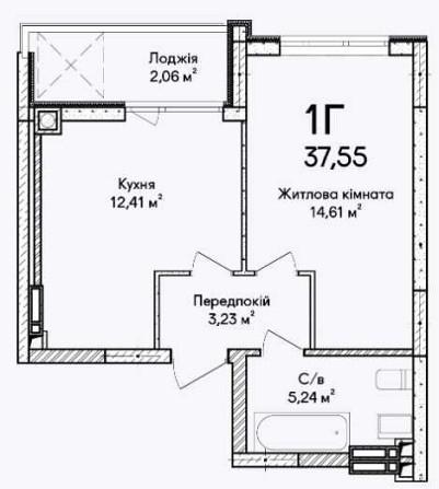 Ваш новий дім у ЖК"Синергія Сіті" чекає на вас! В продажу 1-к квартира Іrpin - photo 7