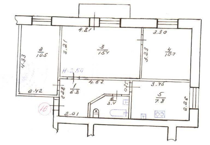 Продам СВОЮ уютную 3х-комнатную квартиру, Пр-т Гагарина, р-н Одесская Харьков - изображение 1