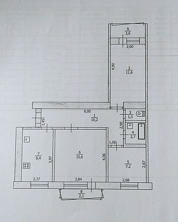 Продаю 3-кімнатну квартиру на ПЗТО. Будинок цегляний Pavlohrad - photo 1