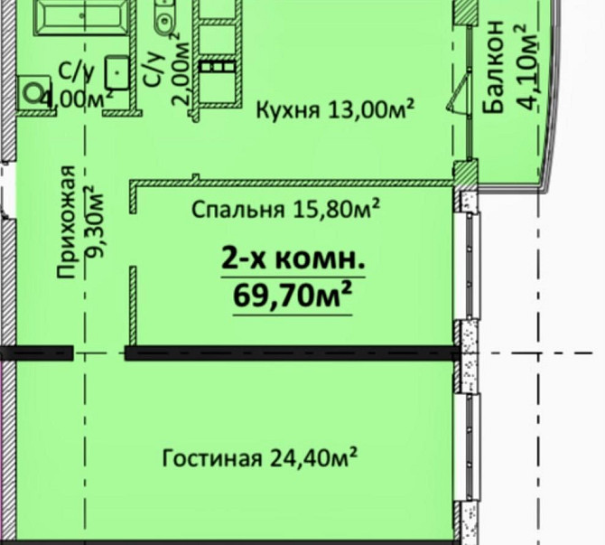 ЖК «Четыре сезона» Квартира с ремонтом и мебелью. Одеса - зображення 7