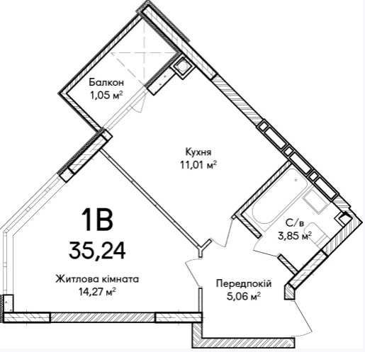 Нова якість життя: 1-кімнатна квартира 35.24 м² у ЖК "Синергія Сіті"! Іrpin - photo 7